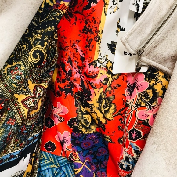 Desigual Neutral Biker Jacket sample NWT - Picture 3 of 5